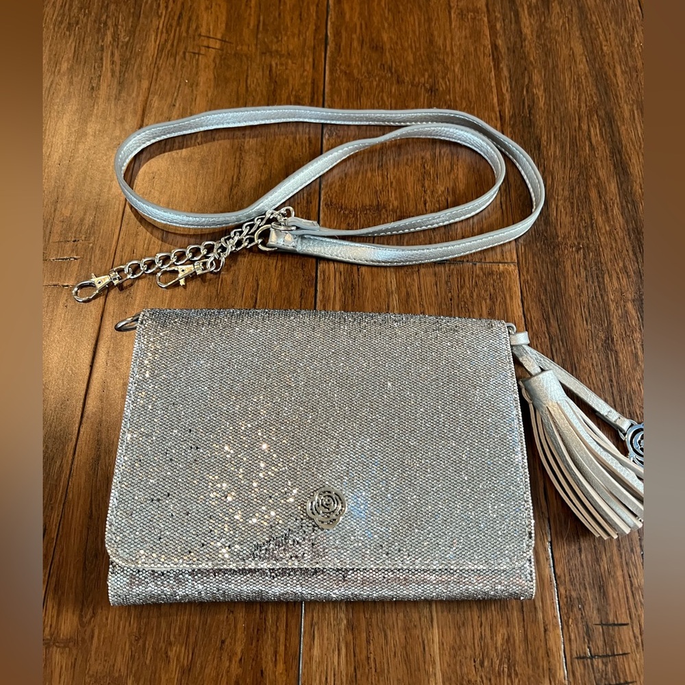 Glitter Stones Envelope Evening Bag Clutch Purse - New